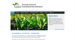 Desktop Screenshot of fultoncountyconservationdistrict.org